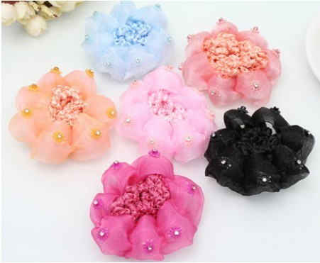 Korean version women's hair net professional hair accessories adult hair decoration nurse hotel bank manufacturer hair net accessories wholesale