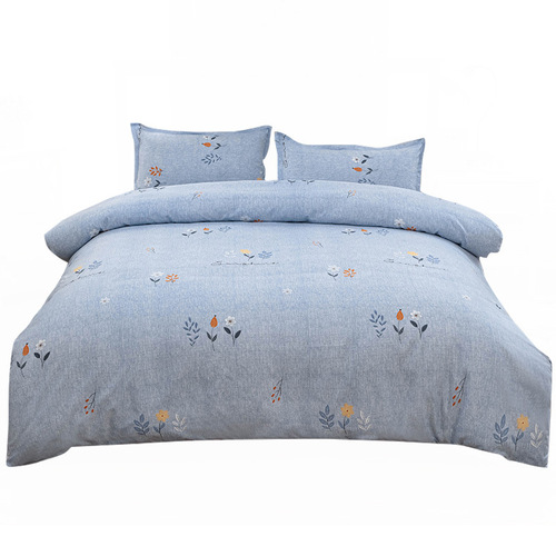 Quilt cover, single or double quilt cover, single sheet, bedding, student dormitory quilt, pillowcase, mattress cover, factory direct sales