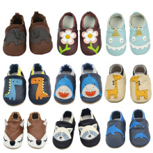 Baby Shoes Soft Cow Leather Bebe Newborn Booties for Babies