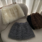 欧玛莱 层层网纱短裙女高腰蛋糕裙A字蓬蓬半身裙温柔气质裙子5402