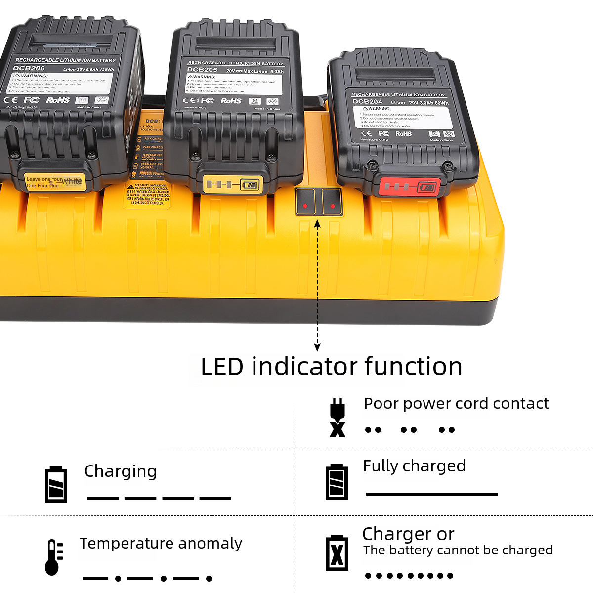 Handheld electric lithium battery