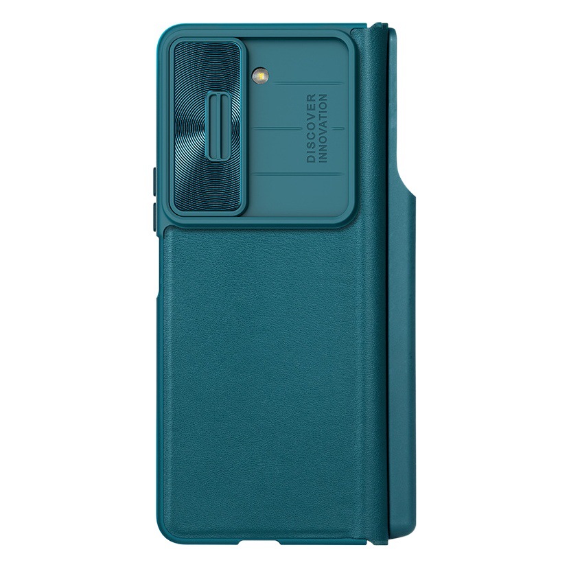 Nillkin para Samsung Z Fold 5 Fold pantalla apilada teléfono móvil lente deslizante cubierta del Tirón con la pluma caso Shell protector W24