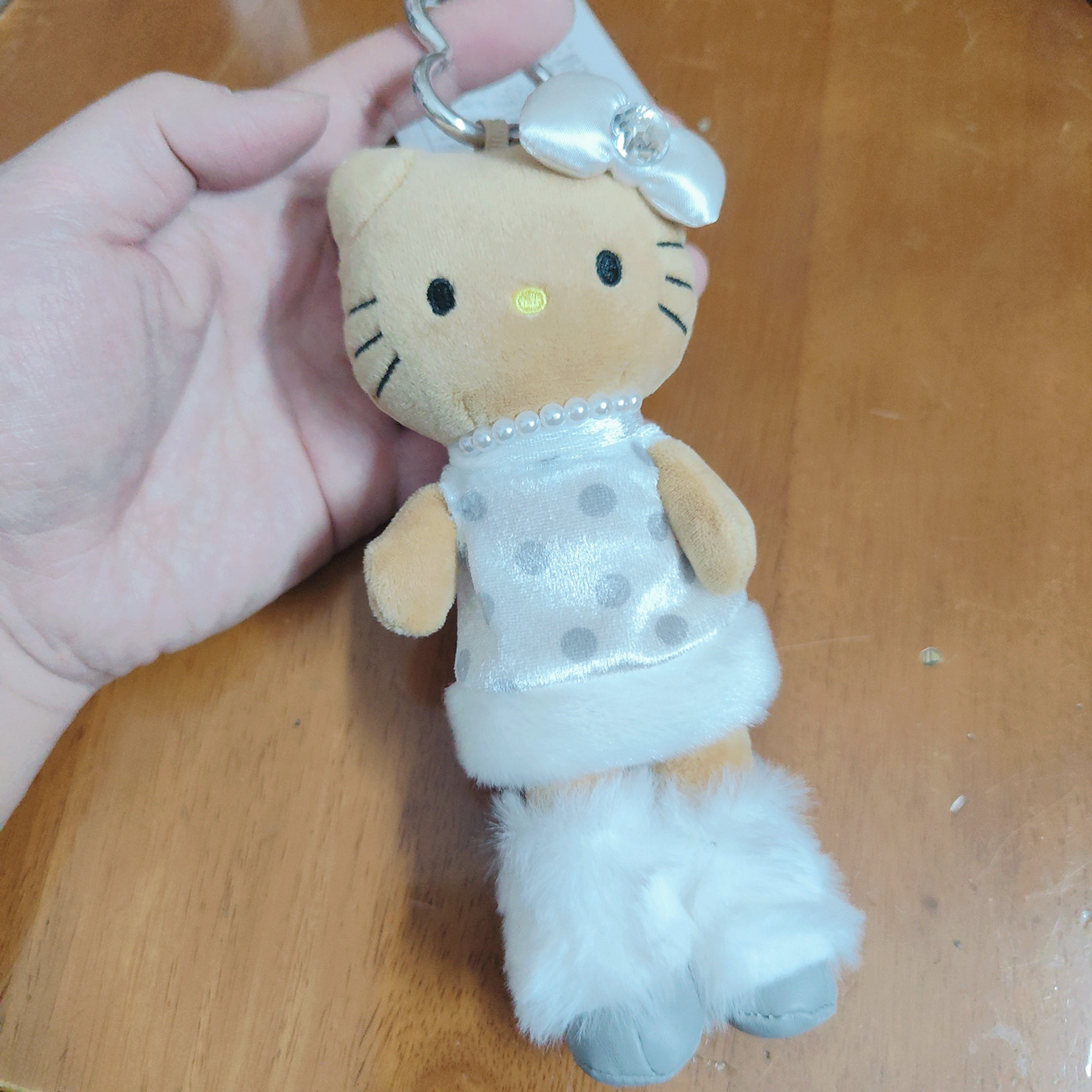 三里偶少女心長脚ユニコーン人魚貴婦人天使猫ぬいぐるみキーホルダー