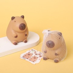 カピバラ ニーニーレ デューティー ソフト粘土のような流動性のあるゆっくり戻るストレス解消おもちゃ ネットで話題の玩具