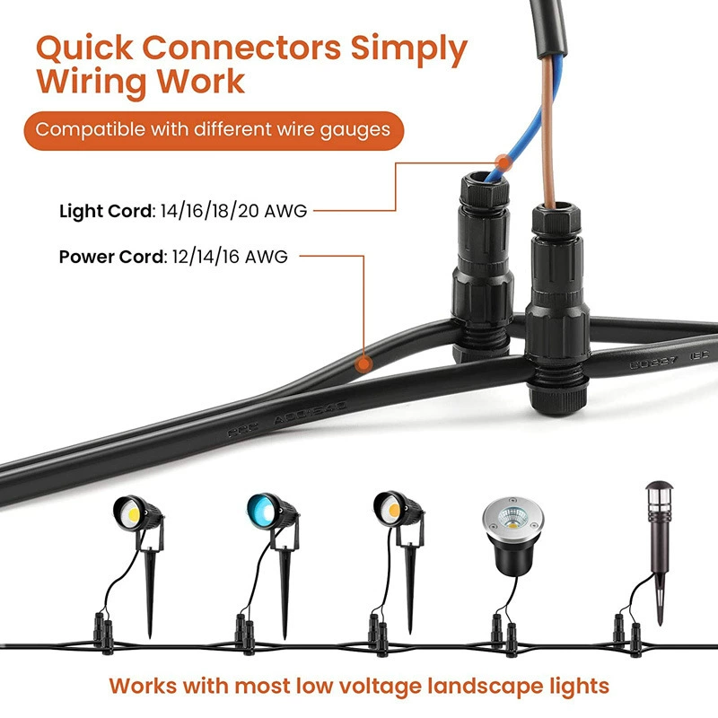 Travel garden lights for gazebo, 12v, 24v, remote control