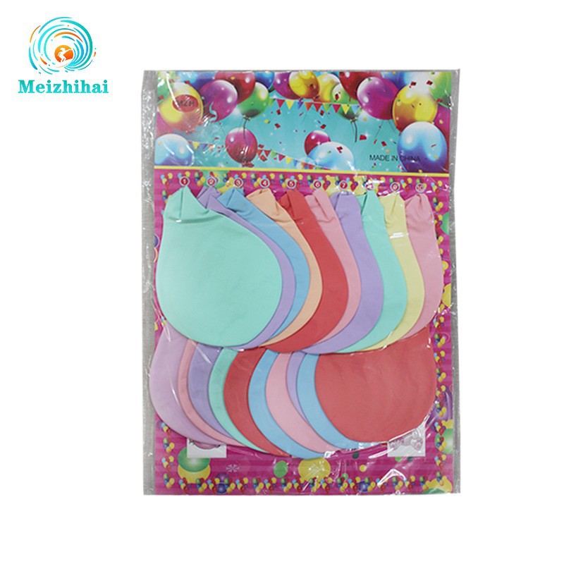 Globos de juguete para niños al por mayor tarjeta colgante paquete de tarjeta de globo