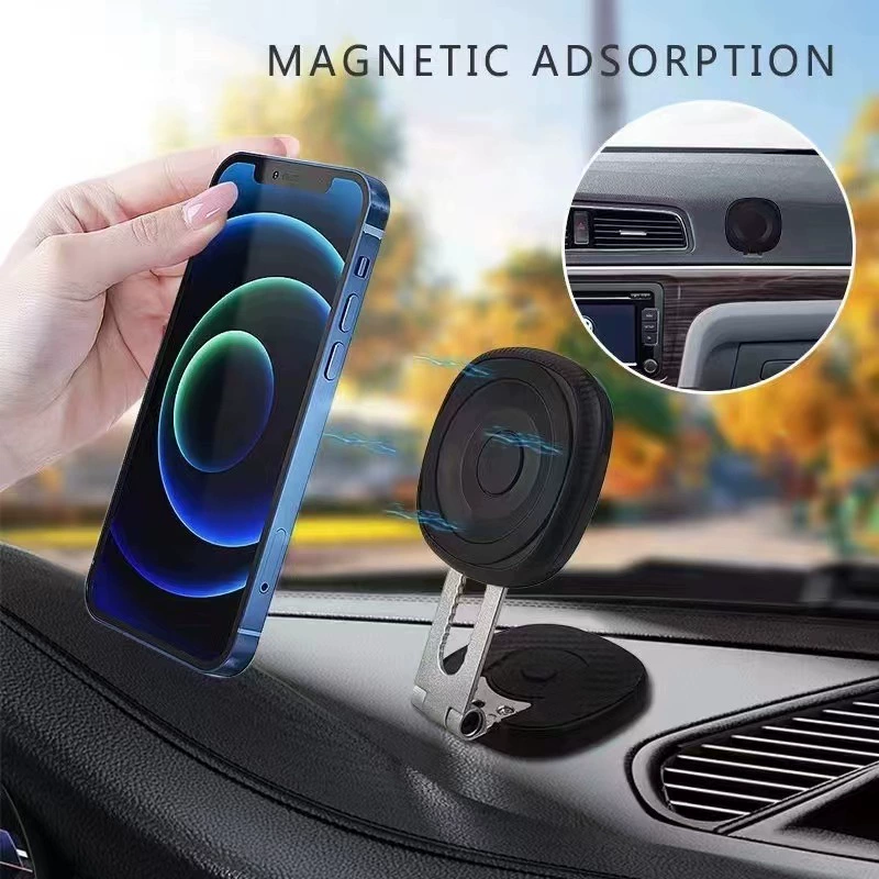 Магнитный автомобильный держатель телефона заводской оптовой Кронштейн подходит для мобильного телефона на выходе воздуха автомобиля из алюминиевого сплава Tesla