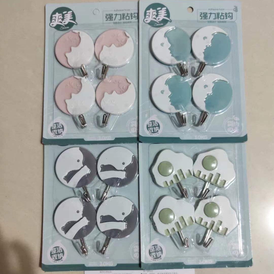 9051四个粘钩