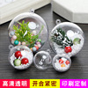 Transparent plastic accessory, pack, decorations