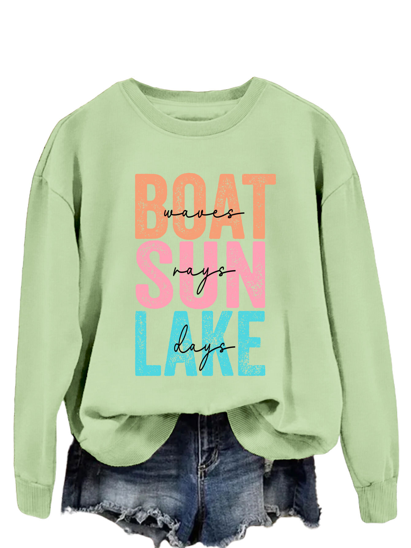 Olive green sweater (black color picture)