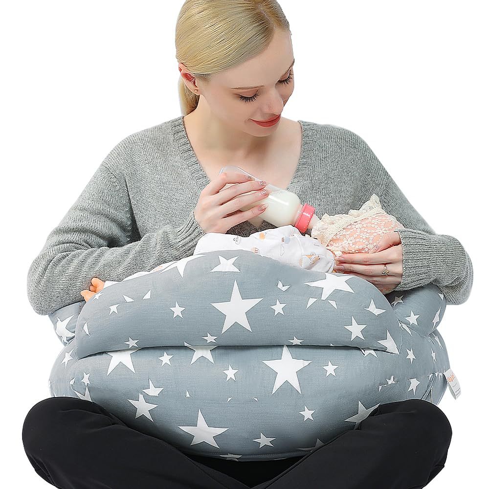 Amazon Cross-Border Supply of Nursing Pillows, Breastfeeding Pillows, Maternity Pillows, Baby Pillows, Learning-To-Sit Pillows, Removable and Washable Multi-Functional Pillows