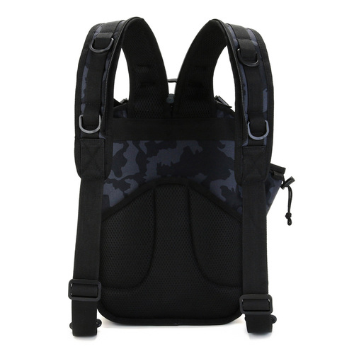 Cross-border Amazon Amazon Lure Bag Multifunctional Fishing Bag Sports Outdoor Large Chest Bag Single Shoulder Double Shoulder Backpack