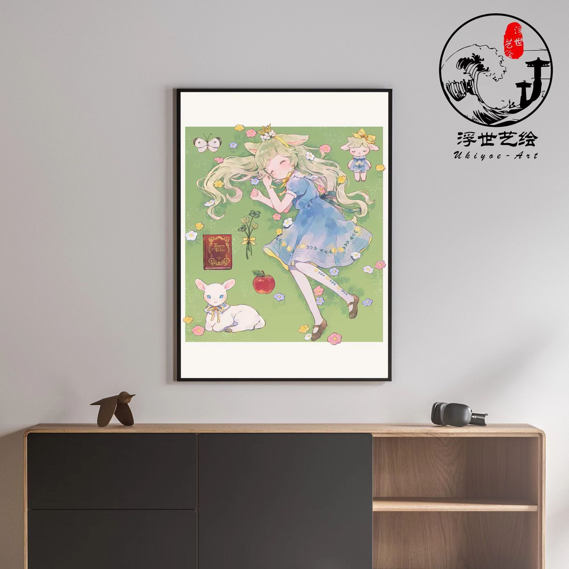 DIY pintura al óleo digital para colorear pintura linda chica corazón secundaria japonesa dibujos animados ins graffiti hecho a mano