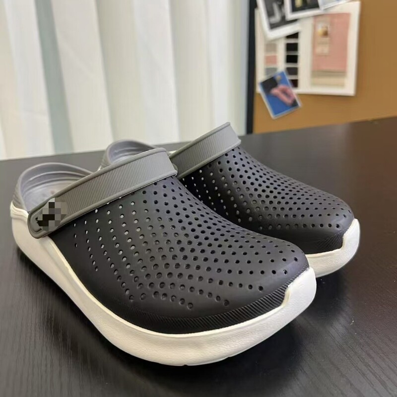 Cross Hole Shoes for Men and Women, Clog Literide Couple's Eva Beach Shoes