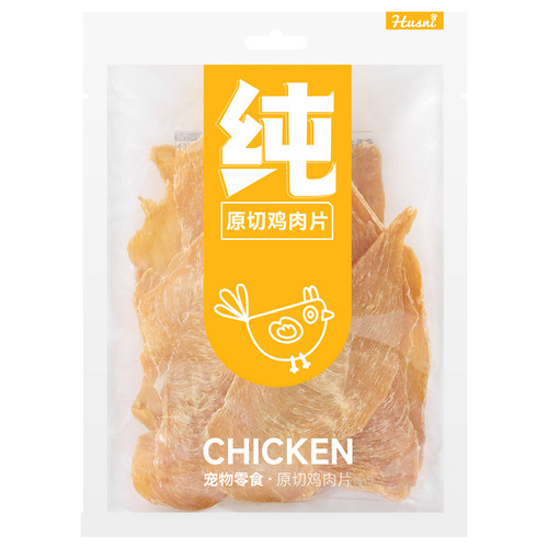 Dog Snacks Chicken Dried Pure Meat Pet Food Dog Training to Remove Bad Breath Duck Meat Roll Chicken Breast Teething Stick 100g Wholesale