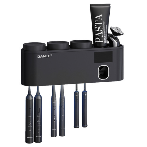 Kole smart toothbrush sterilizer wall-mounted electric sterilizing toothbrush cup storage rack punch-free toothbrush storage rack