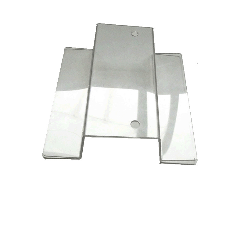 PC架子工艺折弯 90度直角热弯加工成型 PC展示架制定厂家