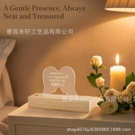 木质带盖妊娠测试纪念品盒婴儿公告纪念品收藏盒怀孕公告礼物盒