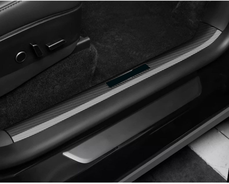 Suitable for Tesla Model YL/3 new version door sill strips, seat corner protectors, front and rear anti-kick pads, protective accessories