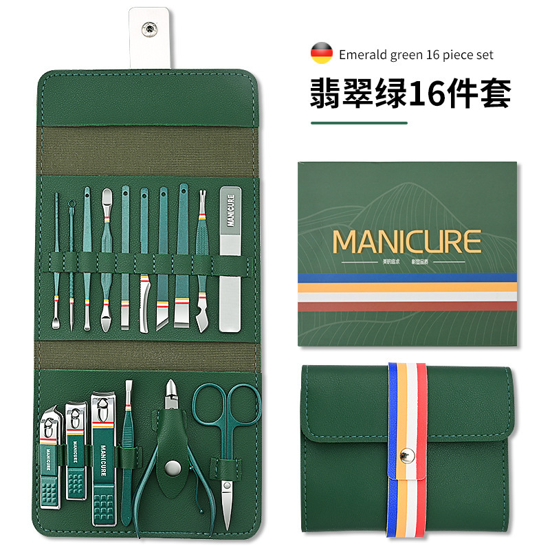 Kit de cortador de uñas, regalo para el hogar, alicates de uñas, cortadores de uñas, herramientas de cortador de uñas de piel muerta, pedicura image 19