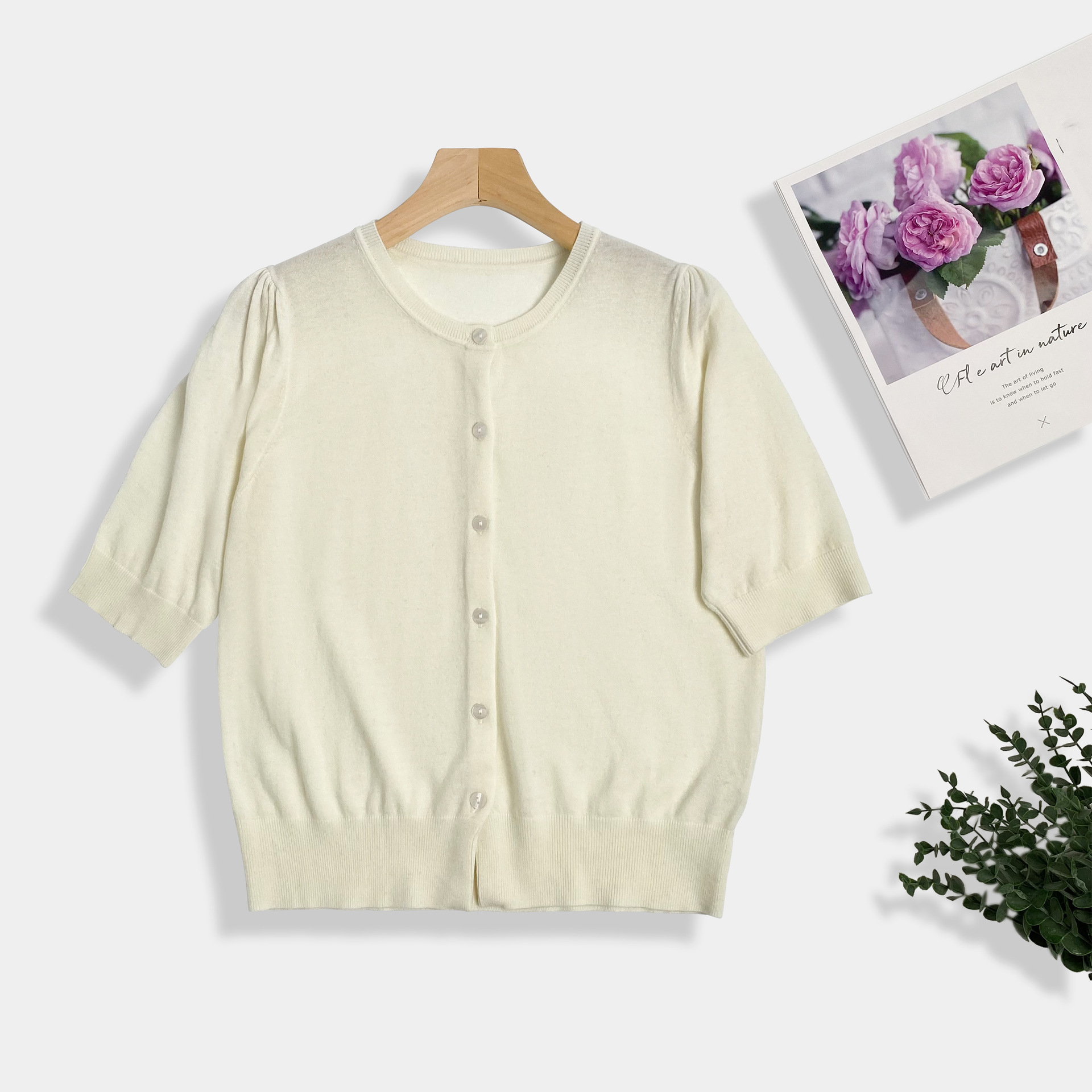 Woolen cardigan