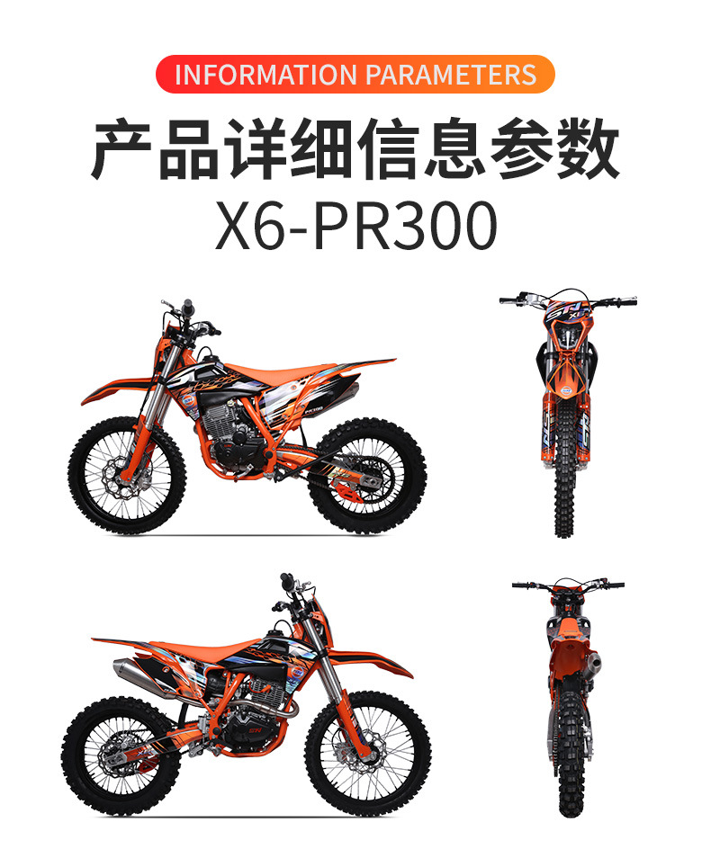Cross-Border Export of Mountain Off-Road Motorcycles Stn/X6/Pr300, Medium-Sized High-End Racing Bikes Suitable for Both Girls and Boys