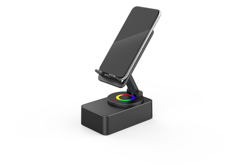 現物四合一充電タイプタブレット携帯電話スタンド無線bluetoothスピーカーデスクトップ360回転音響クロスボーダー|undefined