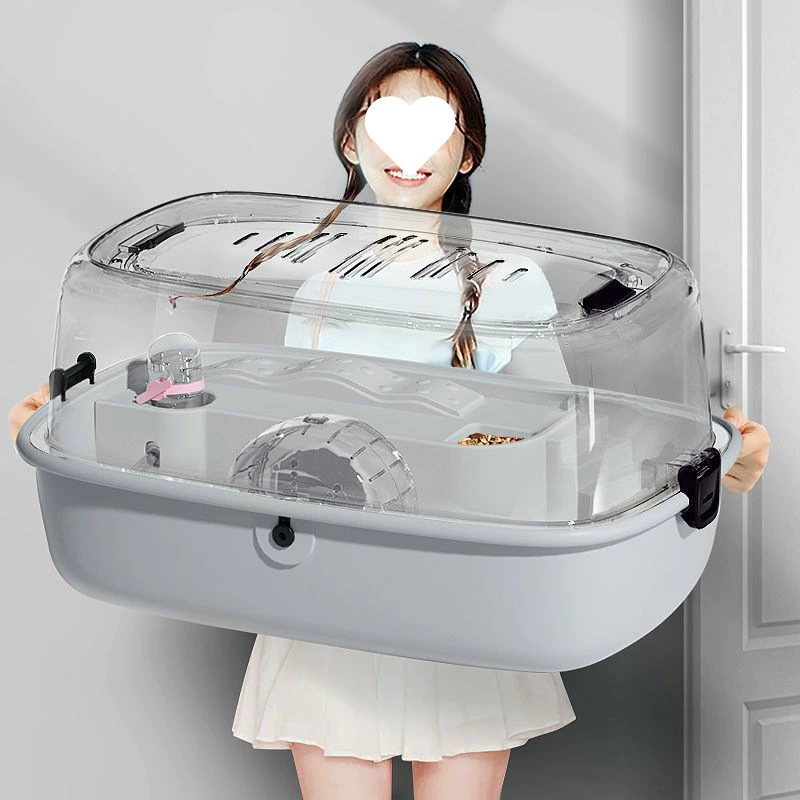 Клетка для хомяка "Золотой медведь", специальная особо большая роскошная вилла для начинающих, дешевая и большая прозрачная акриловая клетка