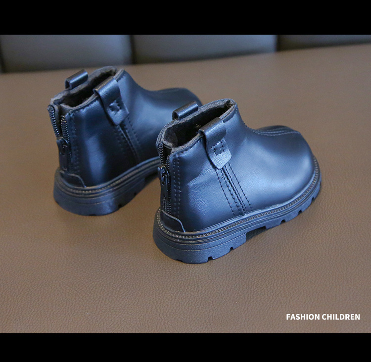 Herbst und winter baby walking mit plüsch warme kurze leder Martin stiefel, 0-3 jahre alten mädchen prinzessin_voghion.com