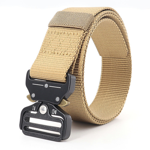 Classic Cobra Buckle Belt Outdoor Men's Sports Tactical Manufacturer Wholesale Nylon Pants Waistband Quick Release