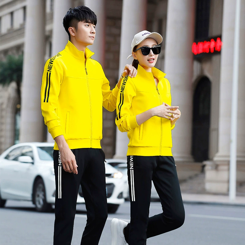 Весенне-осенний спортивный костюм для пар, Женский Осенний повседневный костюм, осенний свитер больших размеров, мужской спортивный костюм с длинными рукавами