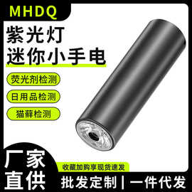 紫光灯鉴定专用蔬菜波尔多液蓝矾检测灯365nm荧光蔬果检测手电筒