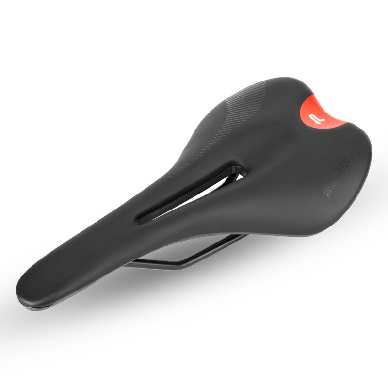 PROMEND bicicleta cojín bicicleta de carretera hueco memoria esponja cuero sillín equipo de viaje transfronterizo