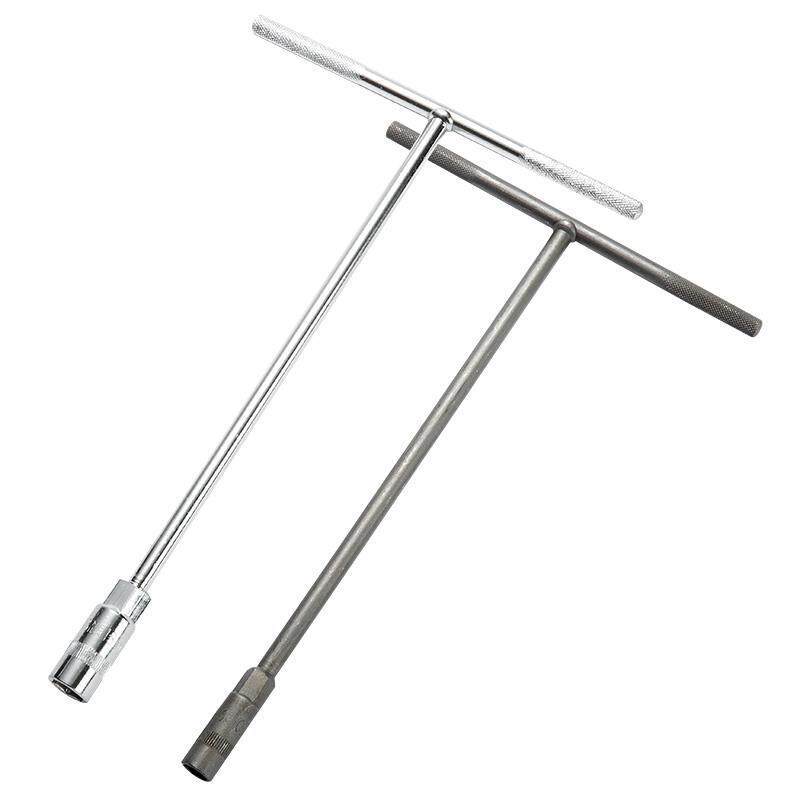 Llave de manguito manual en forma de T 6 - 19mm Llave multifuncional en forma de T Llave hexagonal para reparación de automóviles