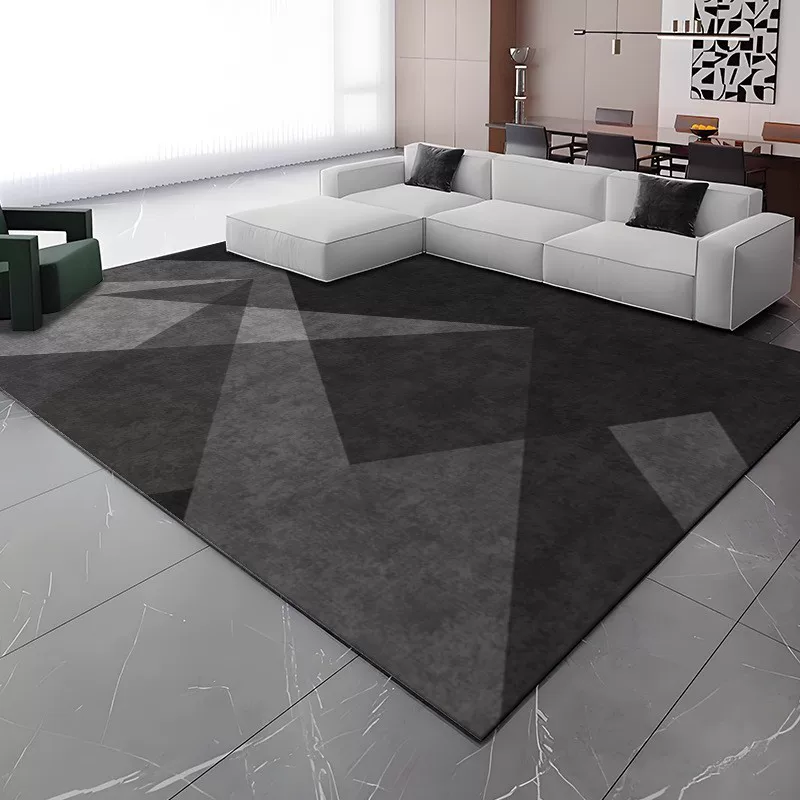 Modern non-slip carpet for living room, simple and elegant design