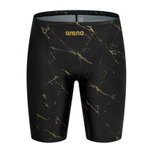 跨境男士泳裤专业防水速干沙滩裤舒适透气游泳裤长款运动泳装