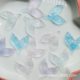 Semi-permeable mermaid tail patch 30mm pearlescent flash resin accessories wholesale diy hair accessories material hand-made cross-border