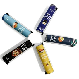 纸罐;纸筒、纸管;塑料食品袋