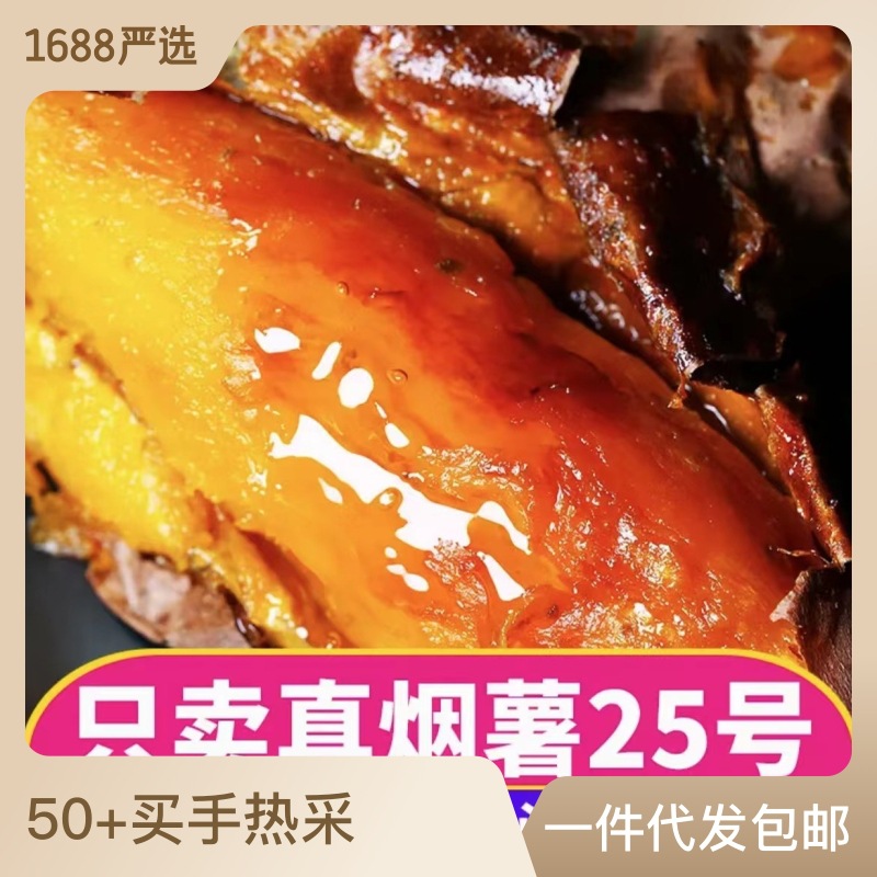 山东烟薯25号蜜薯糖心红薯新鲜种植香甜流油包邮一件代发蜜薯地瓜