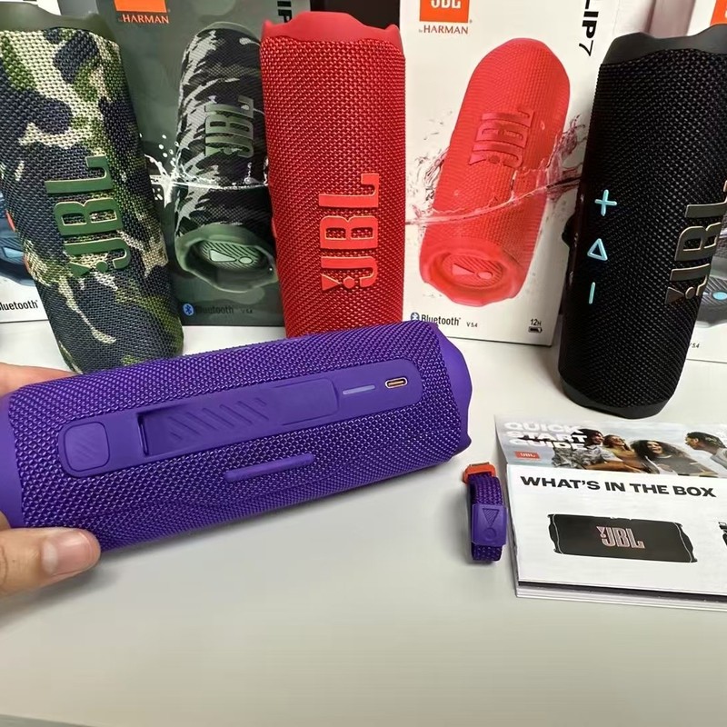 FLIP7钢印1.1万花筒六代无线蓝牙音箱户外便携大功率音响外贸专用|undefined