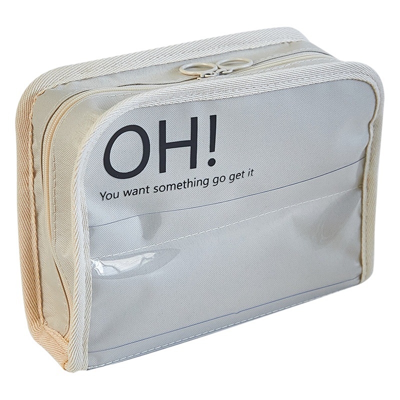 Estuche para lápices vertical de gran capacidad, impermeable, de lona, estilo moderno, con gran apertura, bolsa para papelería, estilo moderno