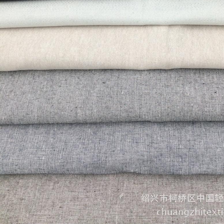 银丝色织面料条子米通素色金银丝淘现货面料南通衬衫布色织