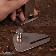 Nattools拔斩器 不锈钢材质水洗工艺 手工DIY皮革皮具打斩工具T04