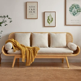 藤/竹沙发;藤编桌椅;摇椅