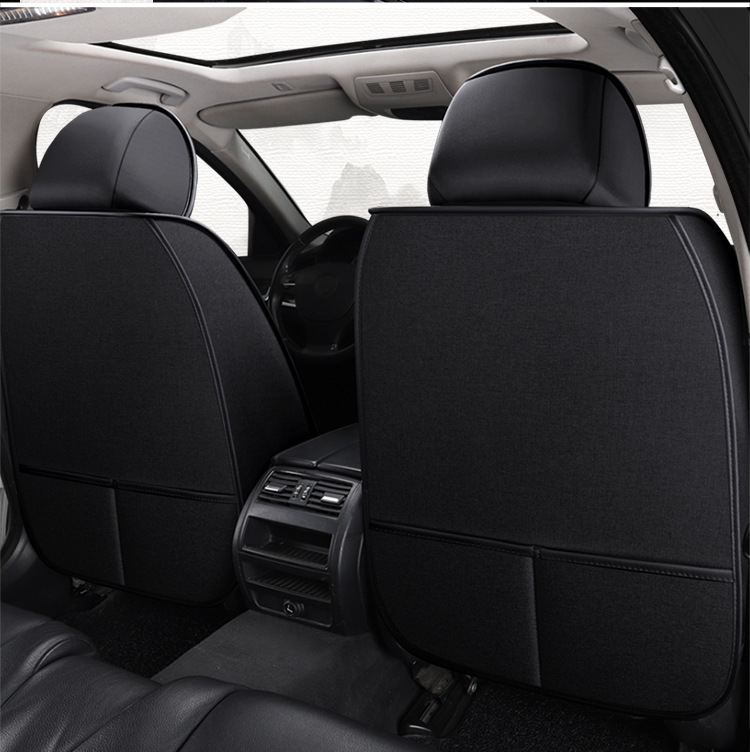 New Car Seat Covers for All Seasons, Linen Seat Cushions for Small Cars, Spring and Summer Car Seat Covers, Full Coverage Ice Silk Special Seat Cushions