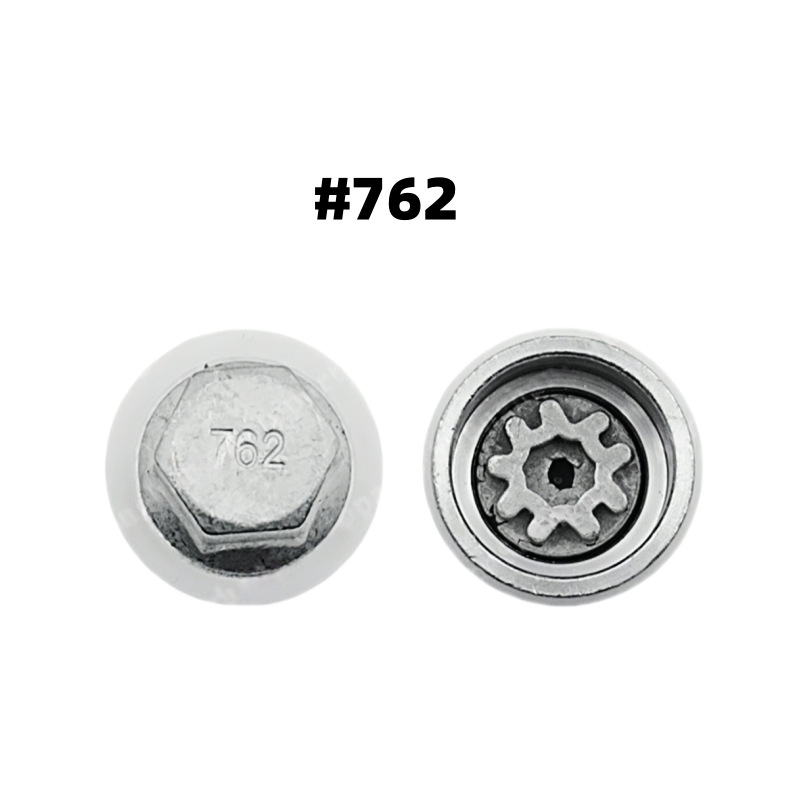 Applicable to Skoda # 761 - # 780 Car Tire Anti-Theft Screw Socket Tire Removal Tool Key