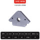Strong magnetic welding auxiliary tool angle solid printing welding right angle diagonal magnet imprinter iron angle ruler