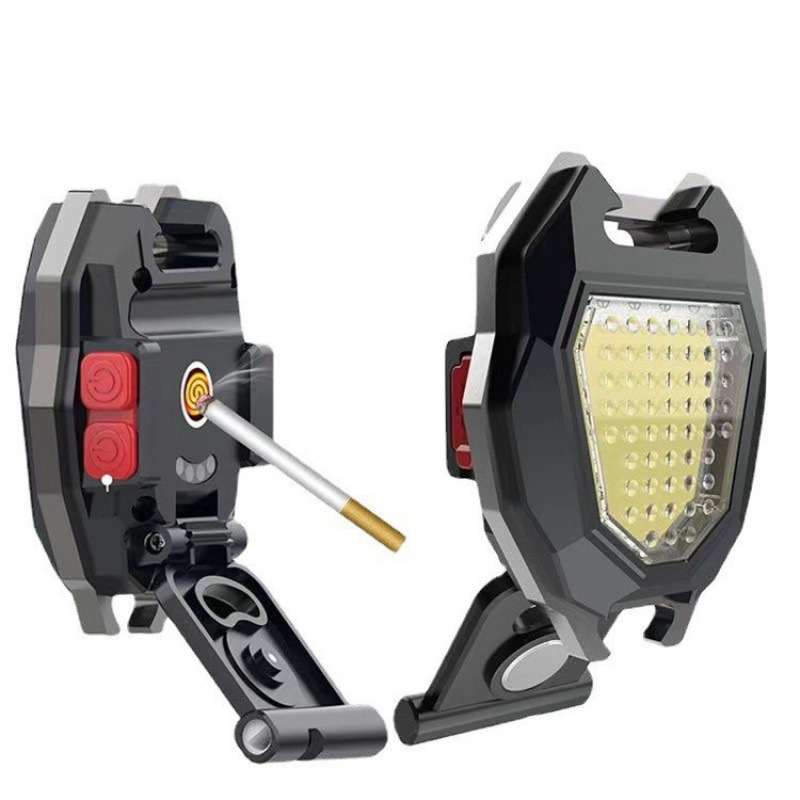 Douyin Outdoor USB Mini llavero Luz de trabajo COB Luz de reparación de automóviles Luz nocturna de emergencia para el hogar