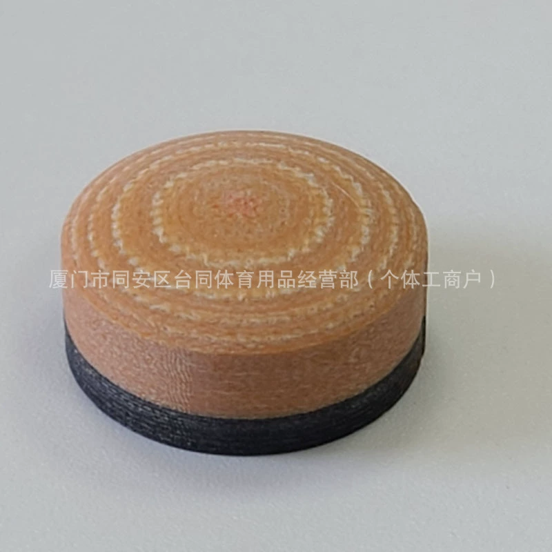 Бильярд прыгающий стержень кожа голова черный с высоким содержанием углерода кожа голова 14 мм коричневый с черной кожей голова