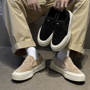 2025 New Style Slip-On Slip-Ons for Men, Breathable Summer Loafers, Men's Fashionable Soft-Soled Casual Shoes 25317-J